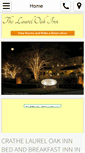 Mobile Screenshot of laureloakinn.com